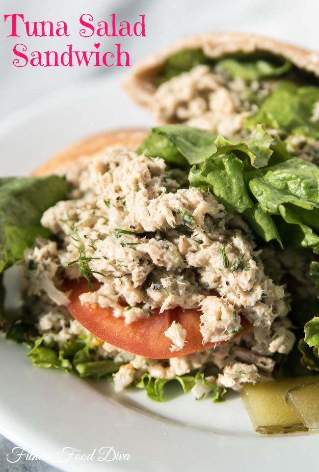 Tuna Salad Sandwich | fitness food diva