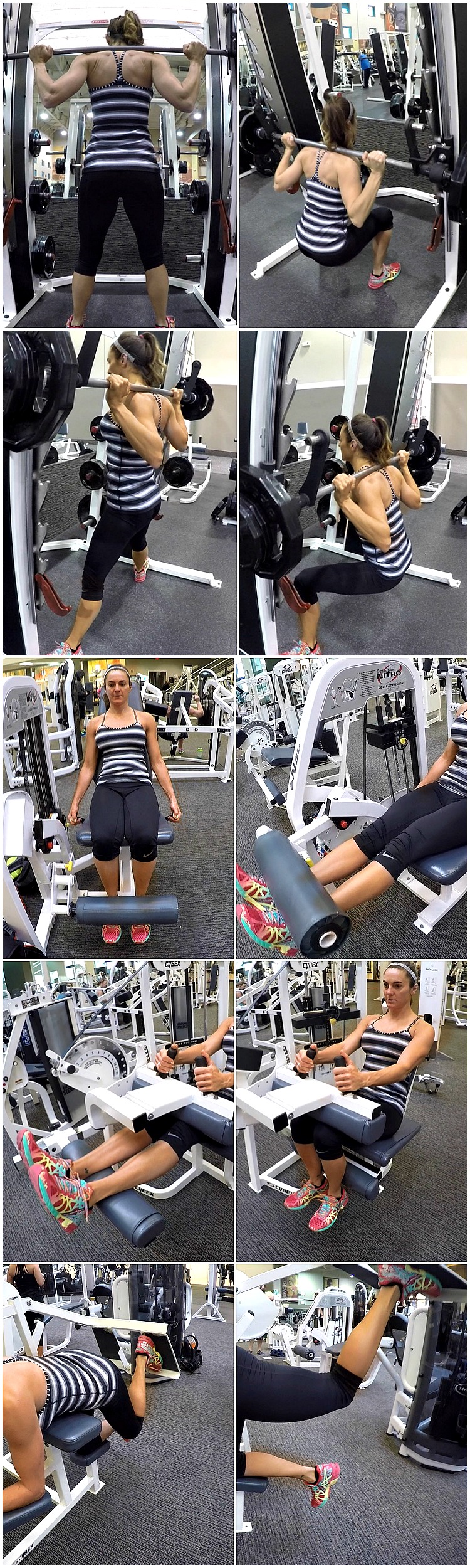 10 Weeks To Fit Day 15 Legs Fitness Food Diva