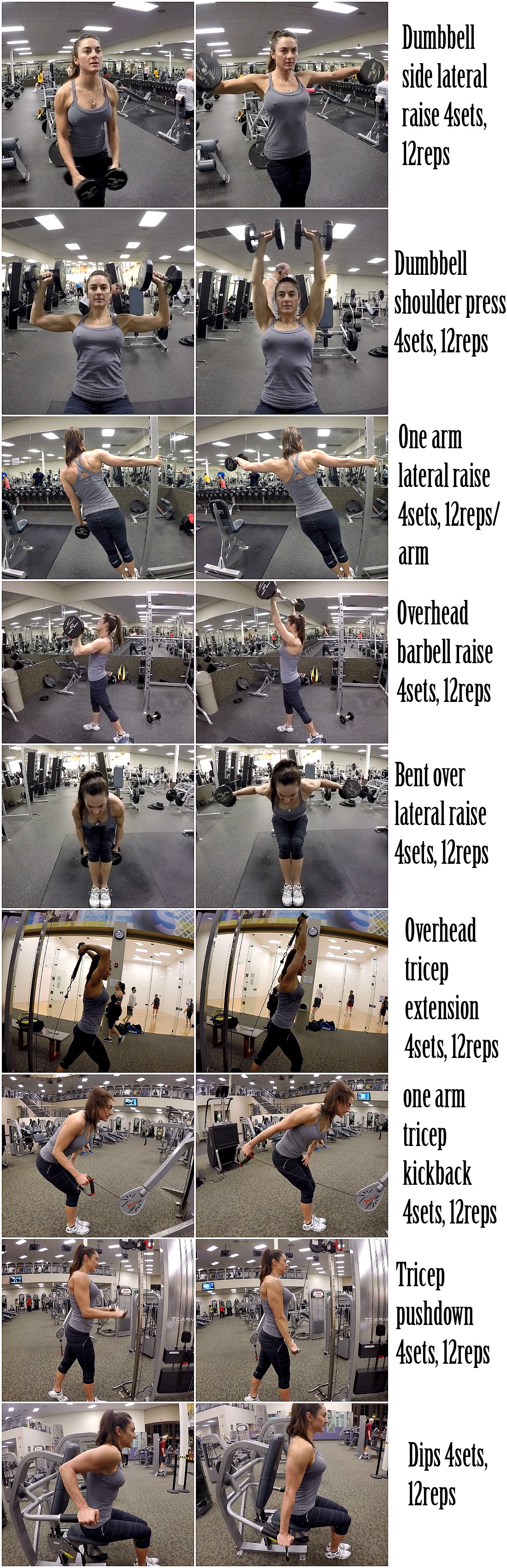 5 Weeks To Get Fit Challenge Day 15-Shoulders & Triceps