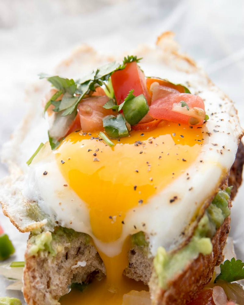 Fried Egg and Avocado Toast | Fitness Food Diva