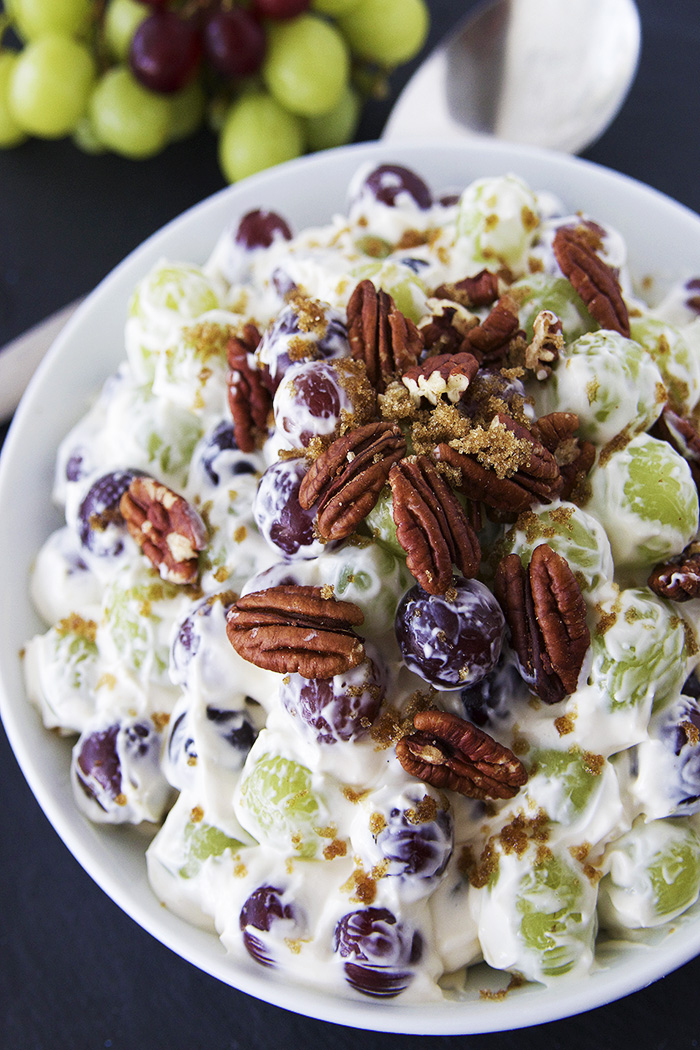 Creamy Grape Salad - The Food Cafe