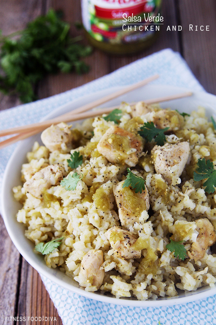 Salsa Verde Chicken and Rice