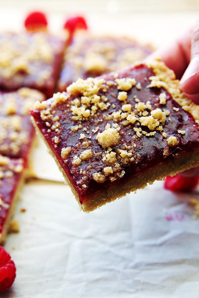 Raspberry Jam Bars Fitness Food Diva