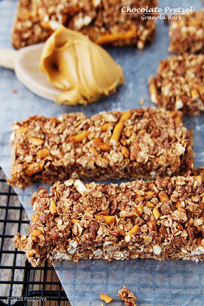 Chocolate Covered Peanut Butter Pretzels - Fitness Food Diva