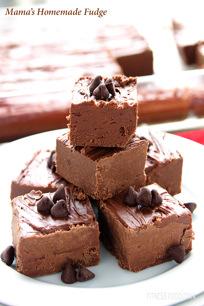 Mama's Homemade Fudge - Fitness Food Diva