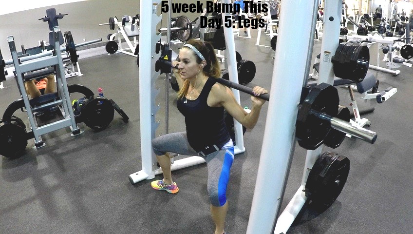 5 Week Bump This Workout Day 5: Legs