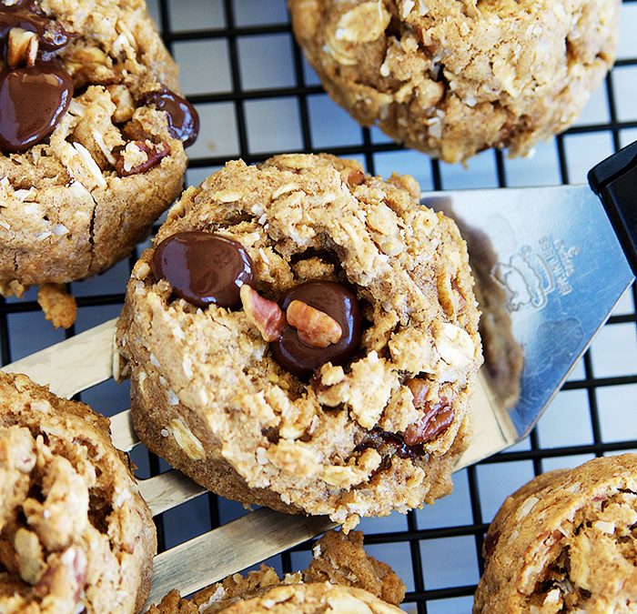 Loaded Oatmeal Cookies